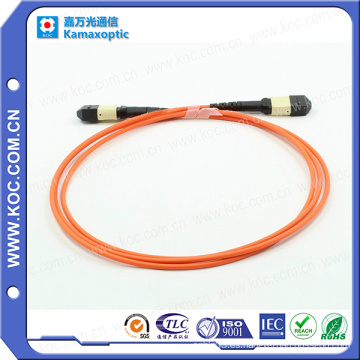 MTP / MPO Mulitmode 12cores Cable de fibra óptica